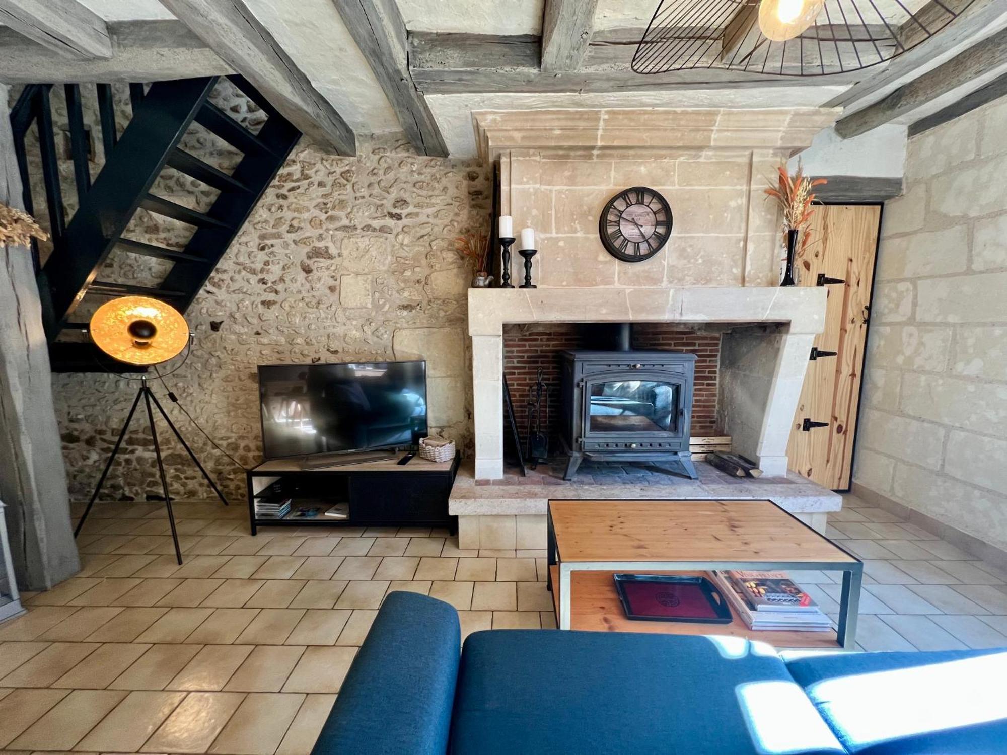 Le Cottage Des Chalands Saint-Georges-sur-Cher Eksteriør bilde