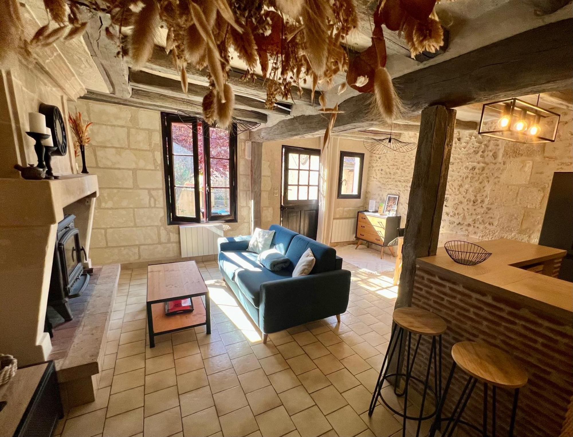 Le Cottage Des Chalands Saint-Georges-sur-Cher Eksteriør bilde