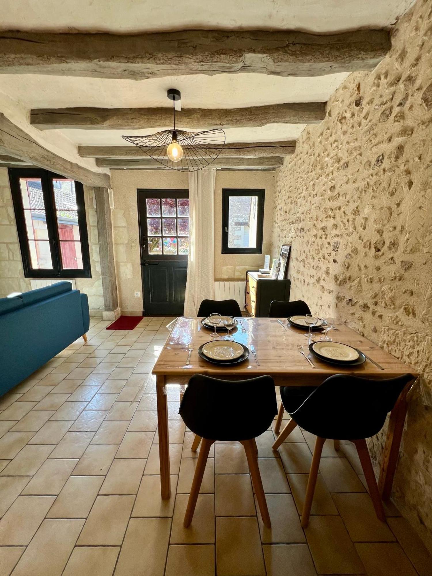 Le Cottage Des Chalands Saint-Georges-sur-Cher Eksteriør bilde
