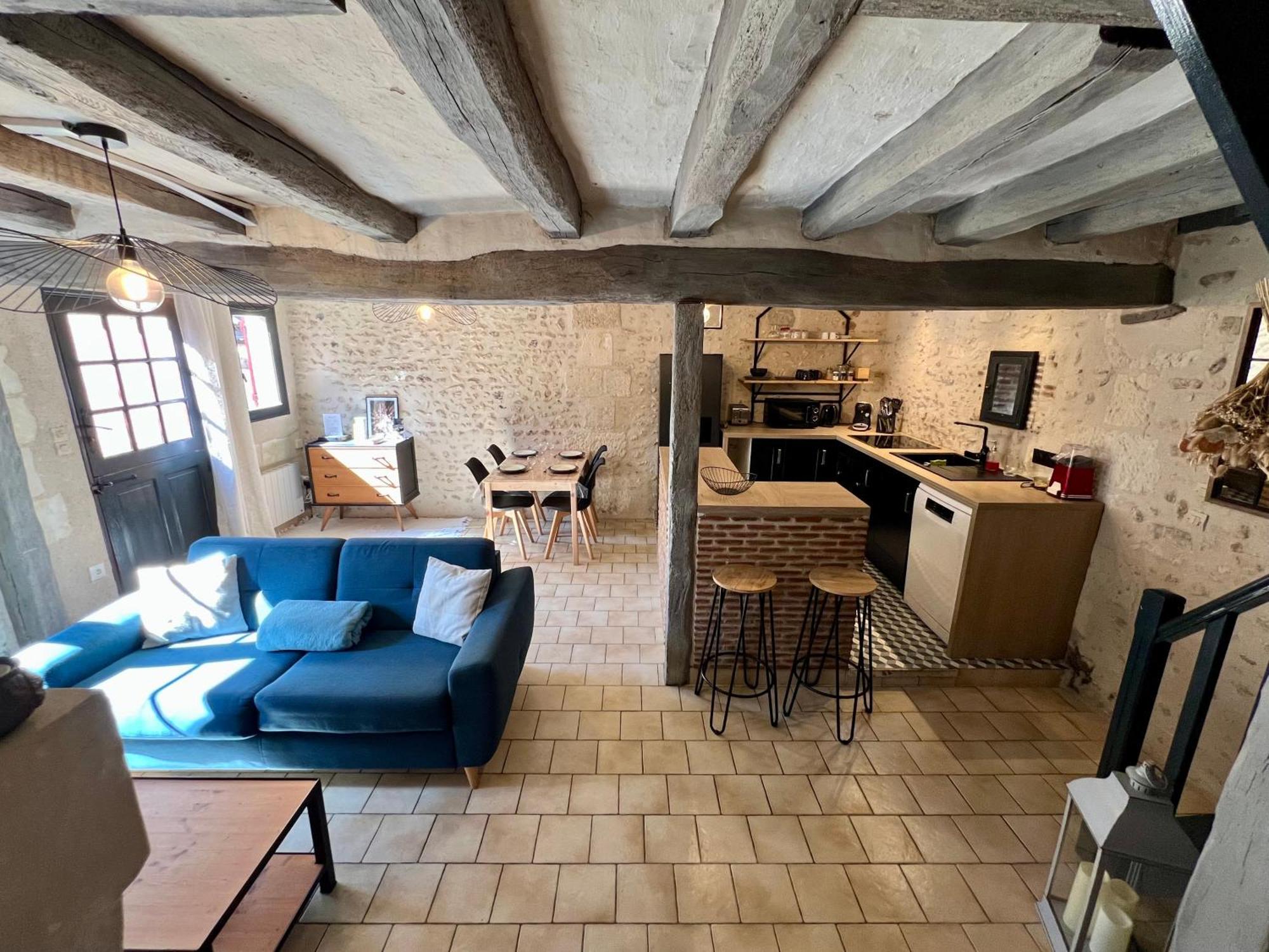 Le Cottage Des Chalands Saint-Georges-sur-Cher Eksteriør bilde